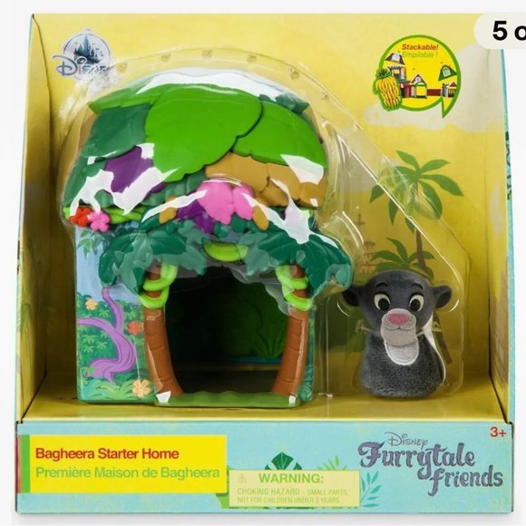 Lot of 2 Disney Furrytale Friends Starter Home Playsets W 5.5" x H 4" - Picture 13 of 16